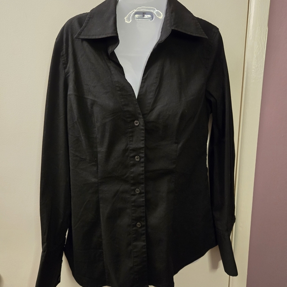 Express Black Design Studio Shirt - Picture 2 of 7